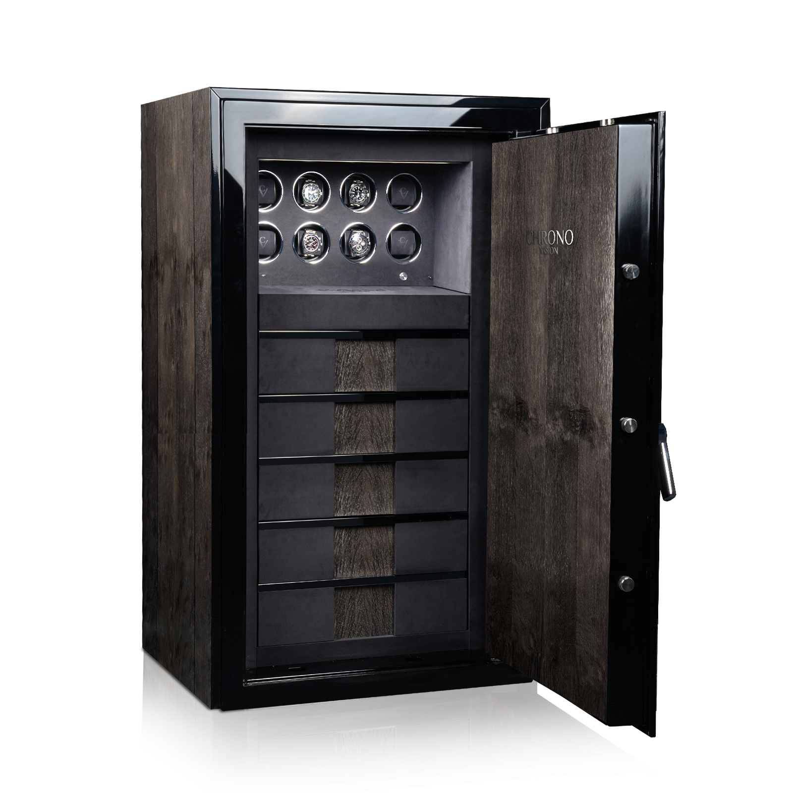 Chronovision Watch Winder Safe Majesty H3 – 8 modules WG1