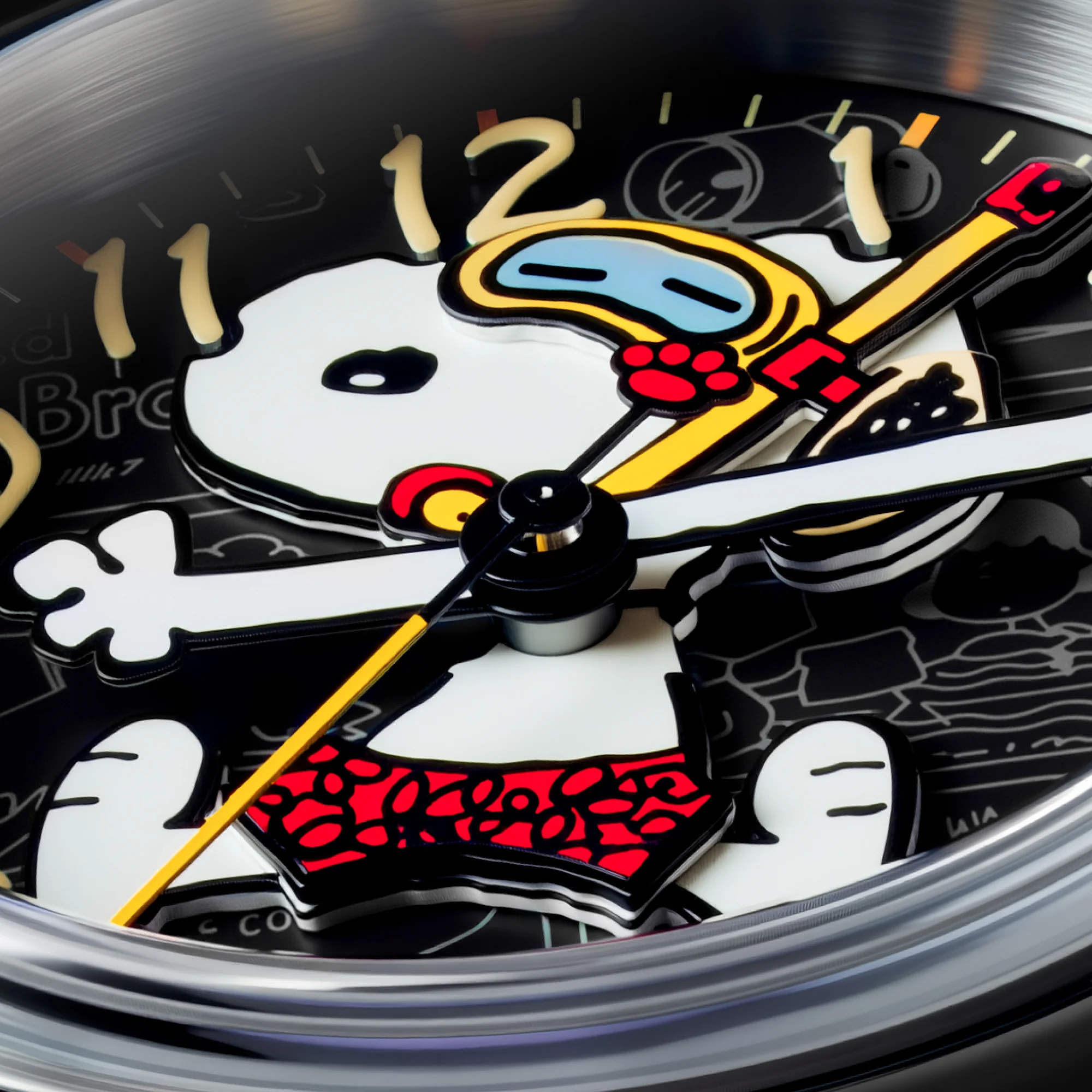 Spinnaker SP-5186-01 Peanuts Snoopy Seaside Snorkel Limited Edition Shadowed Steel - thumbnail