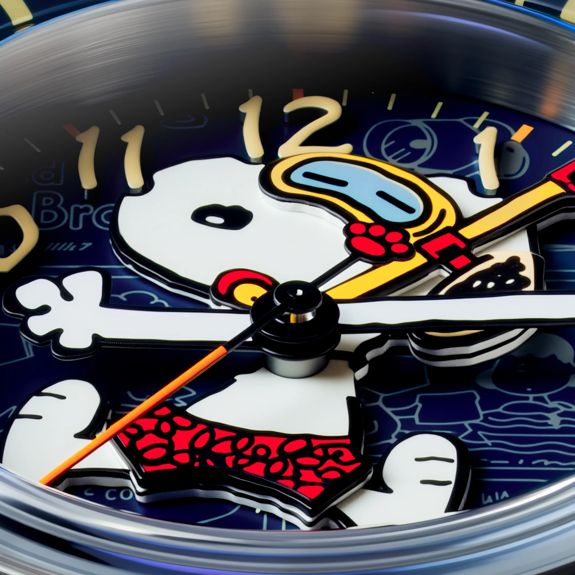 Spinnaker SP-5186-02 Peanuts Snoopy Seaside Snorkel Limited Edition Cobalt Glimmer - thumbnail