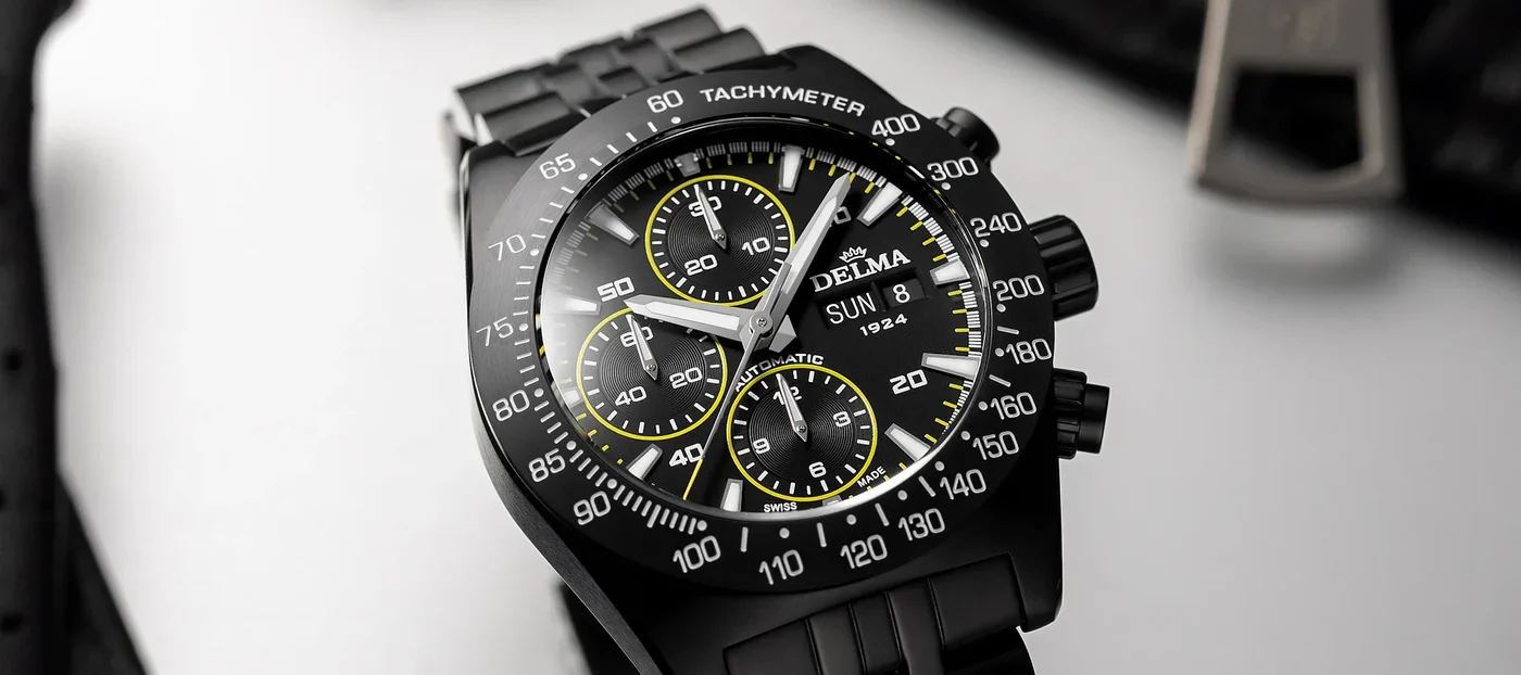 Delma Montego Black Edition Automatic Chronograph 44701.732.6.032 - thumbnail