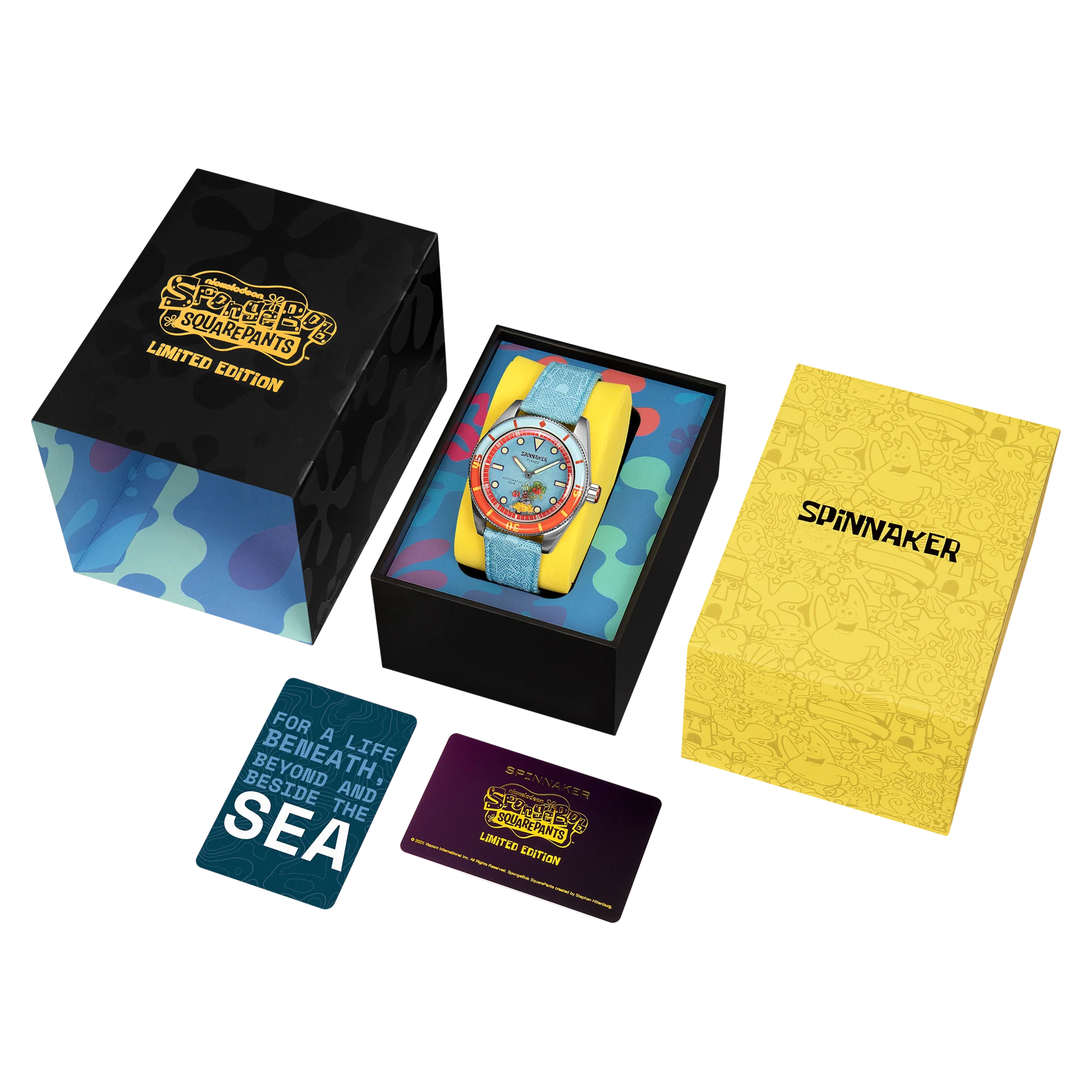 Spinnaker SP-5160-05 SpongeBob SquarePants Shell Mates Limited Edition Krabs Blue - thumbnail