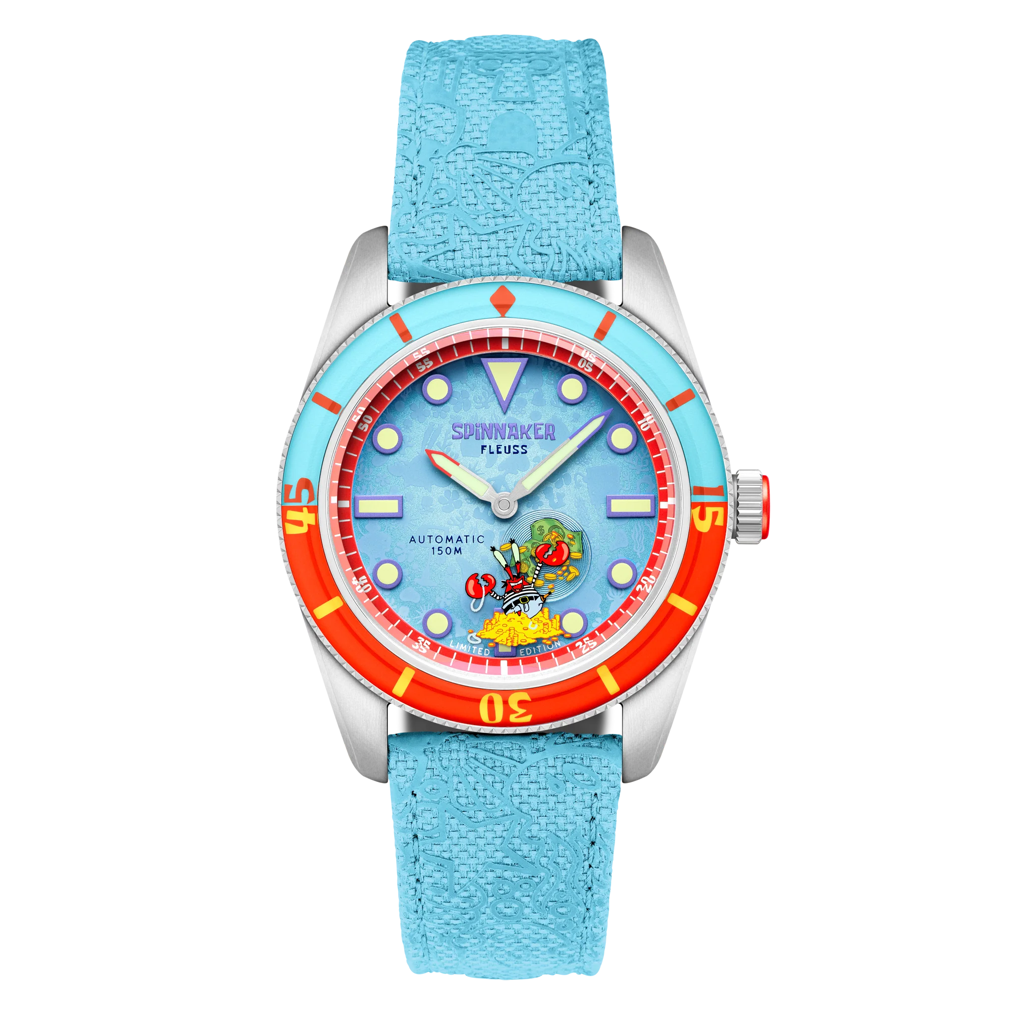 Spinnaker SP-5160-05 SpongeBob SquarePants Shell Mates Limited Edition Krabs Blue