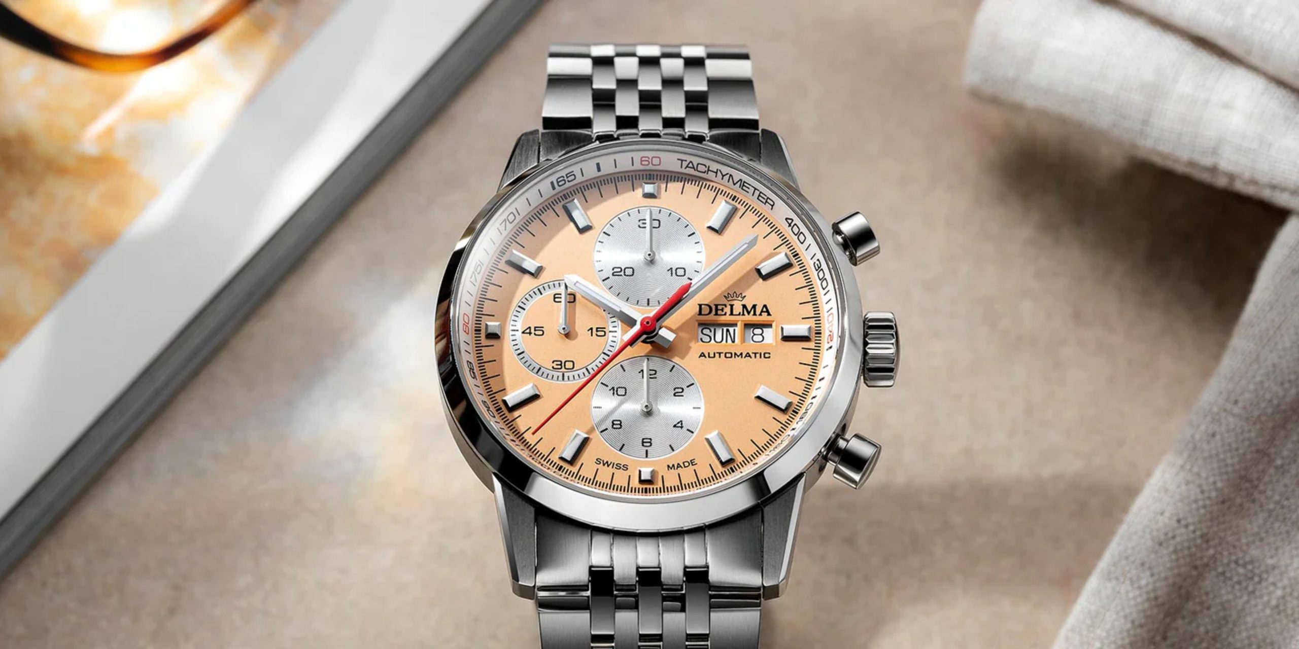 Home Delma Chronograph Banner ORDILU